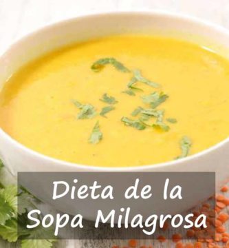 Dieta de la sopa milagrosa
