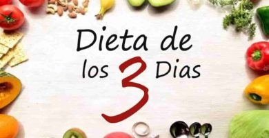 dieta de los 3 días original