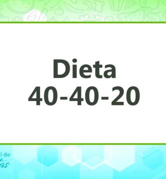 la dieta 40-40-20