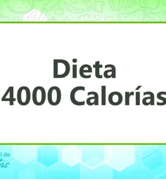 la dieta de las 4000 calorias
