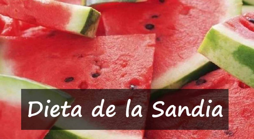 todo sobre la dieta de la sandia