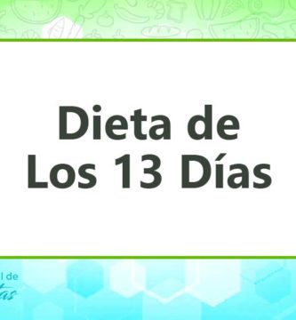 la dieta de los 13 dias