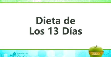 la dieta de los 13 dias