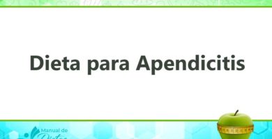 La Dieta para Apendicitis