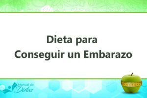 La Dieta para Conseguir un Embarazo