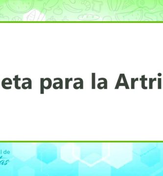 La Dieta para la Artritis