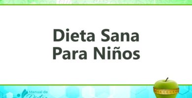 la dieta sana para niños